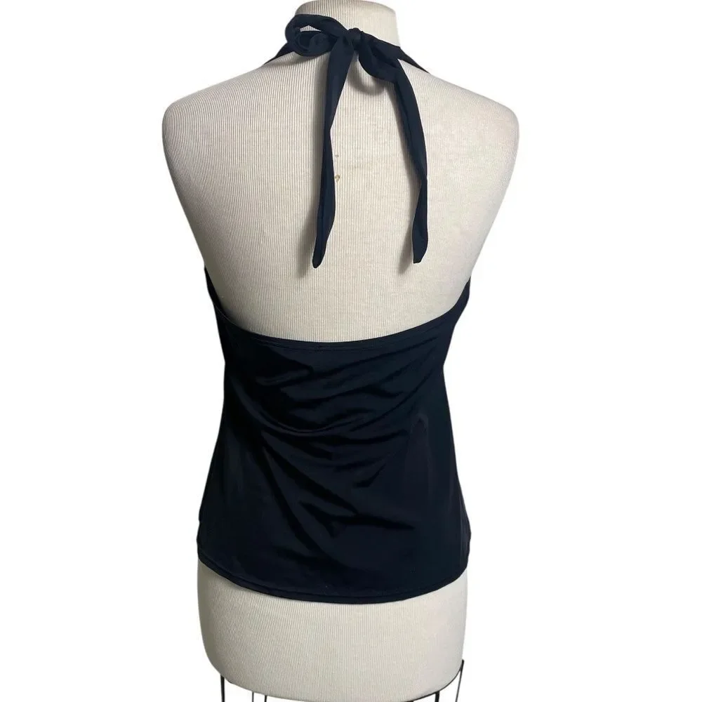 Victoria's Secret XL Ultimate Smoothing Harlow push up tankini  black - Picture 2 of 5